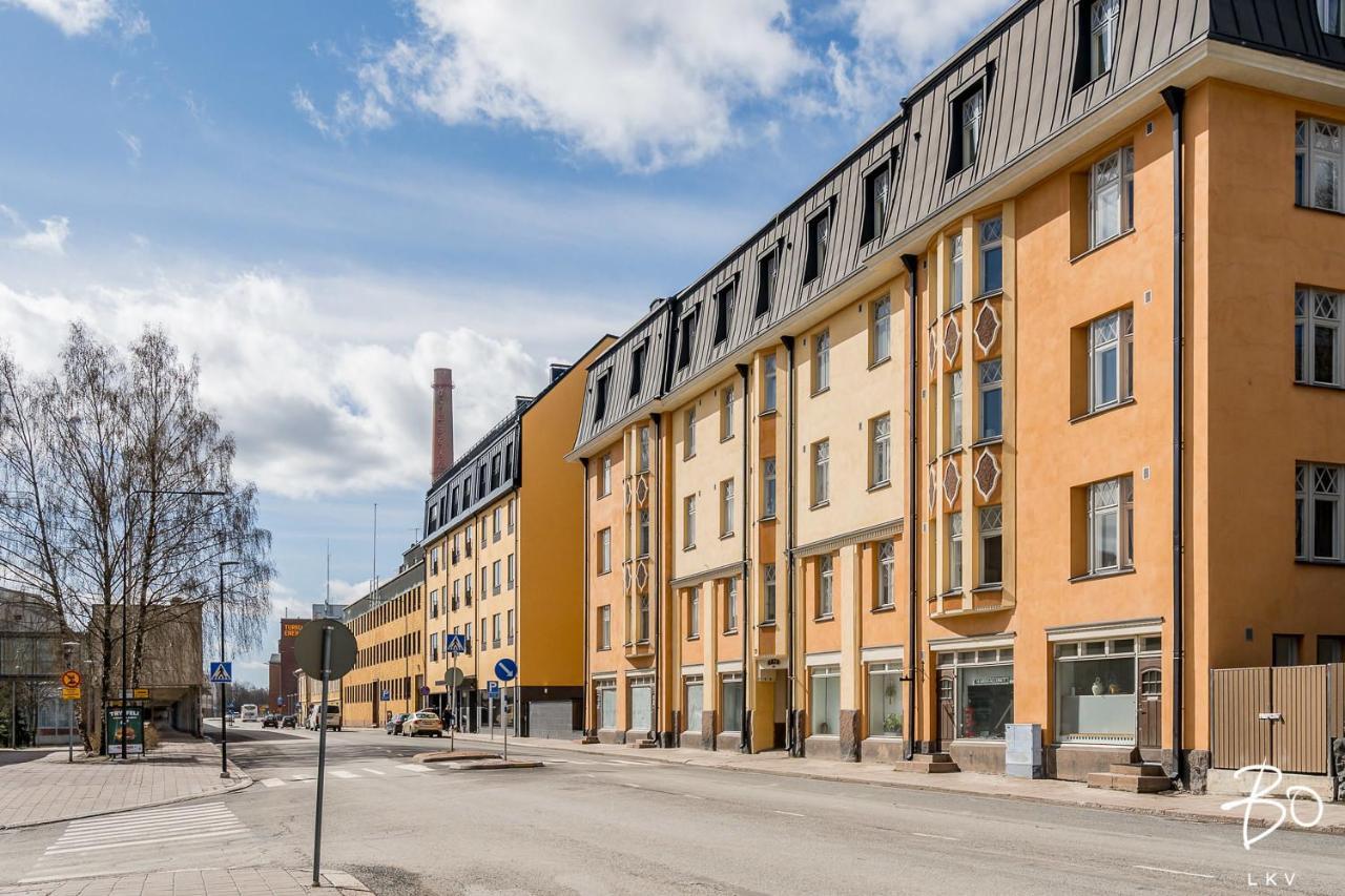 Riverside Lux With 2 Bedrooms, Car Park Garage And Sauna 투르쿠 외부 사진
