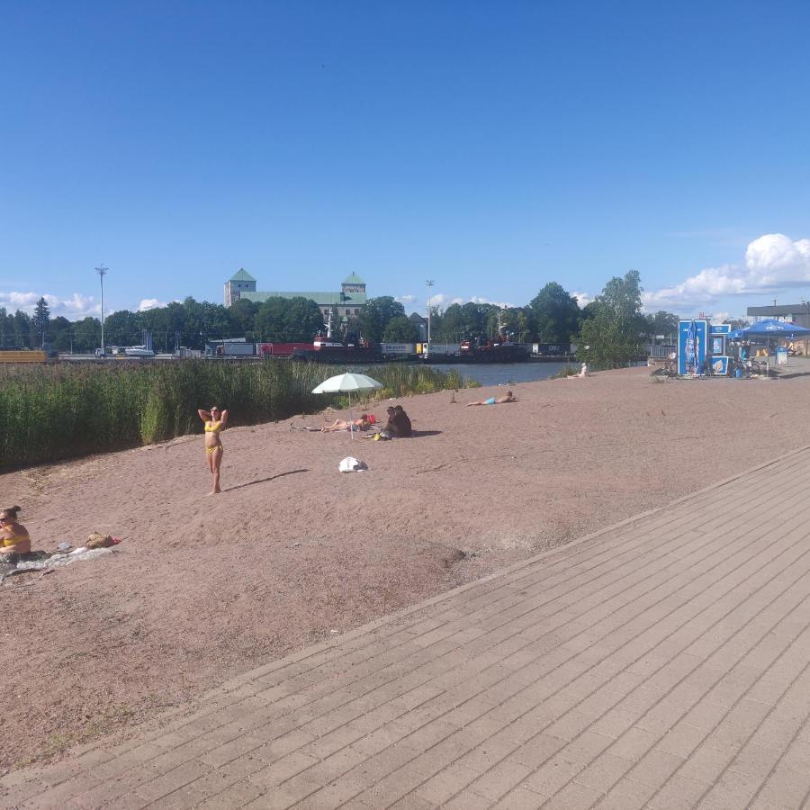 Riverside Lux With 2 Bedrooms, Car Park Garage And Sauna 투르쿠 외부 사진